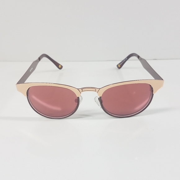 Anthropolgie Ett:twa Rose Gold Copper Sunglasses - Picture 1 of 13